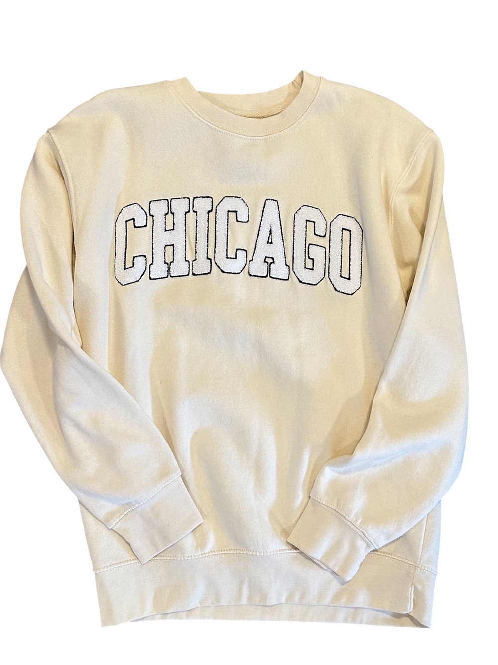 CHICAGO Crewneck Sweatshirt - Cream